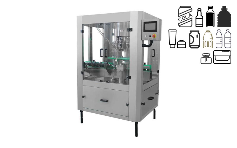 multi-head rotary sealing machine