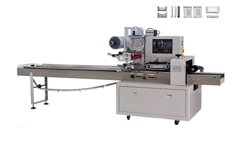 film up-feeding horizontal packing machine