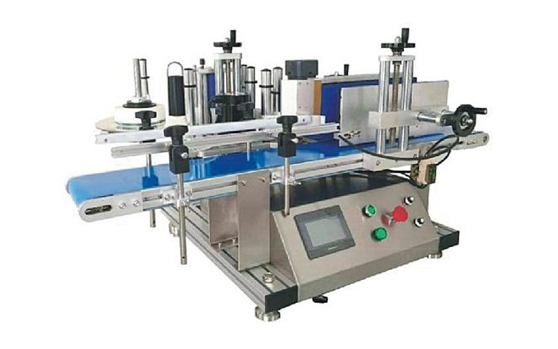new table type round labeling machine