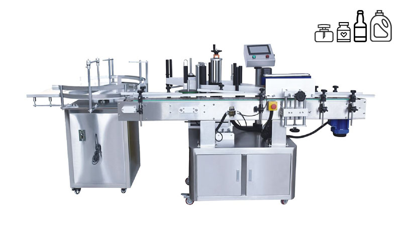 automatic vertical labeling machine