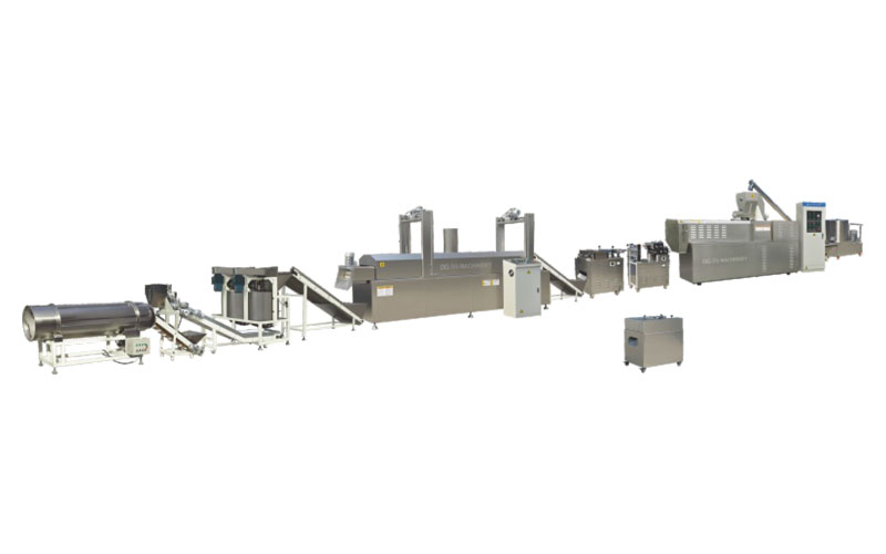 Sala / Burgles fried snacks food production line