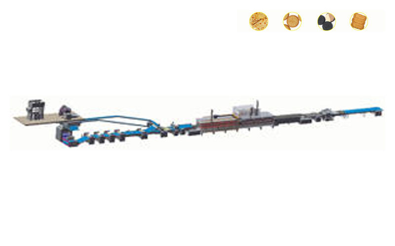 Soft and Hard Biscuit Production Line 