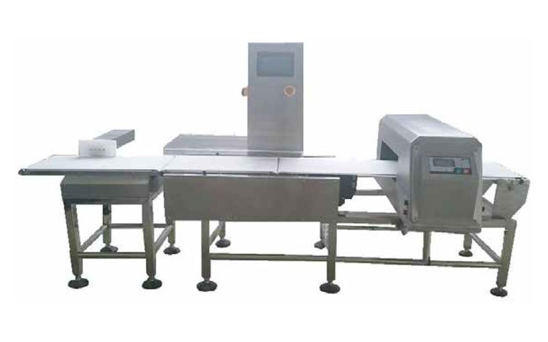 Seriesofthemetal detecting and checkweighing machine
