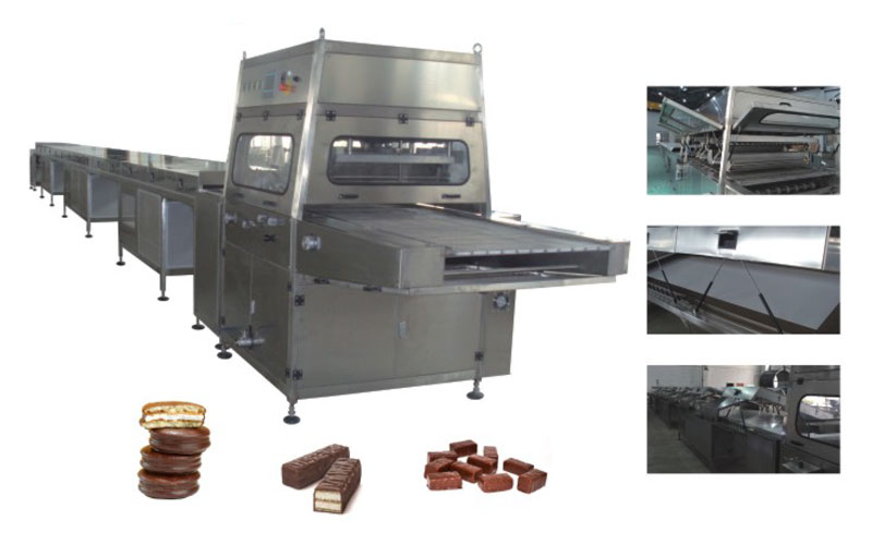 chocolate enrobing machine