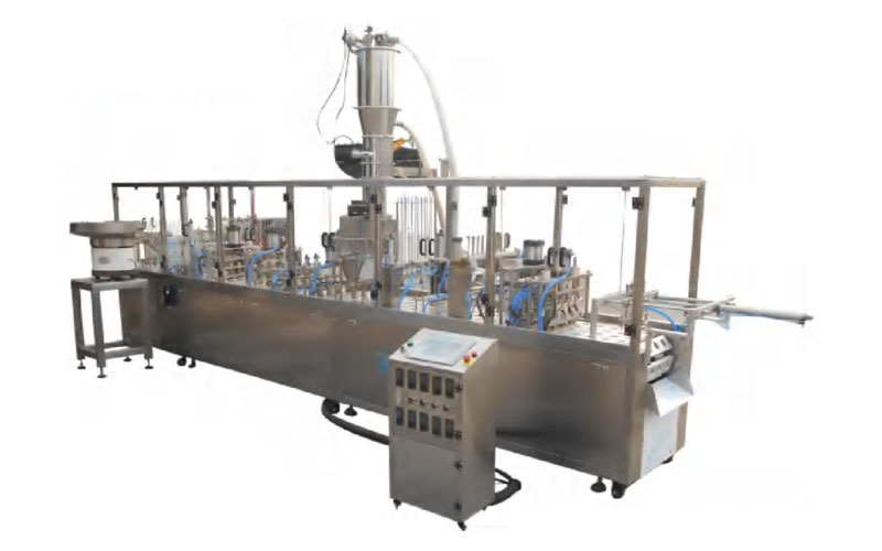 high speed coffee capsule flling and sealing machine KF series