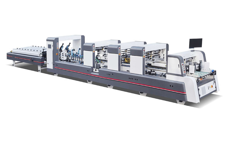Automatic high speed folder gluer machine