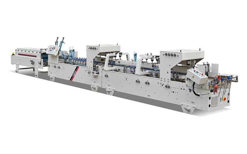 Automatic High Speed Dual Pre-fold Folder Gluer