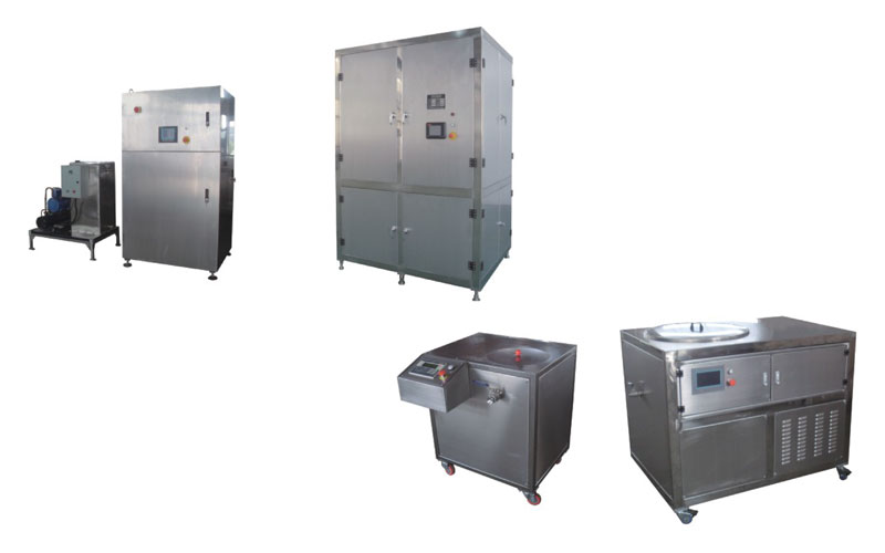 continuous and intermittent chocolate tempering machine 