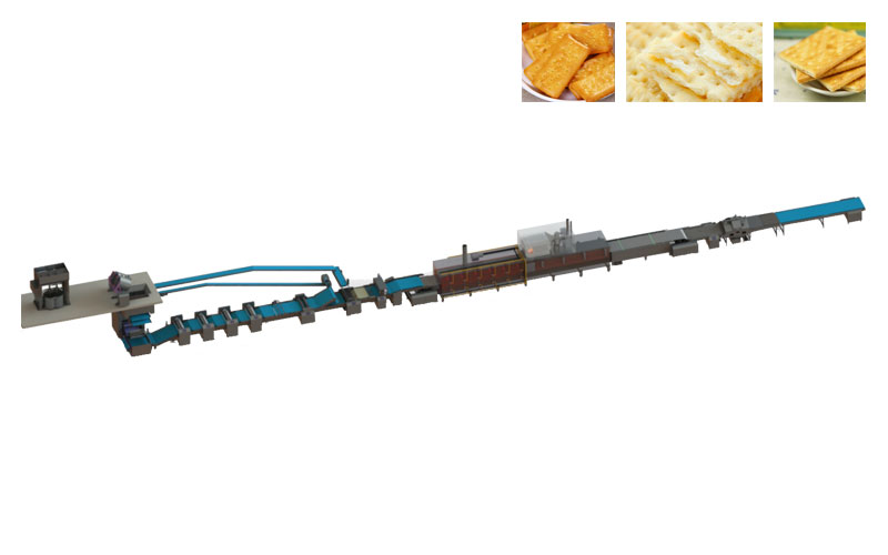 Soda Biscuit & Cracker Biscuit Production Line 