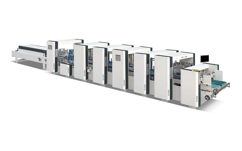Automatic High Speed 4&6 Corner Folder Gluer
