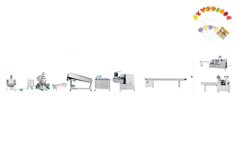 irregular-shaped lollipop forming machine