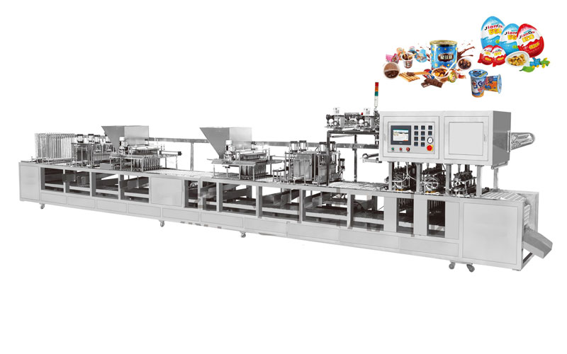 Series Cup Chocolate Auto Filling and Sealing Machine