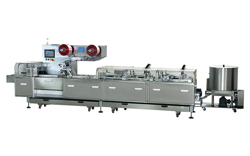 Automatic single lane sandwich and packing machine